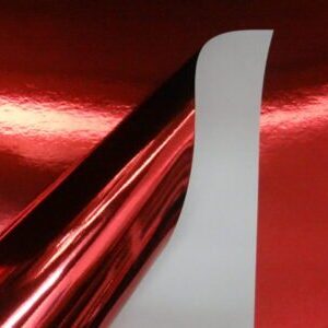 Papel A4 Laminado Artesanato Vermelho