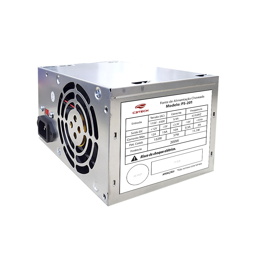 Fonte 200W para PC - Imagem 2