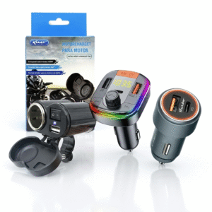 Carregador Veicular para Carro e Moto
