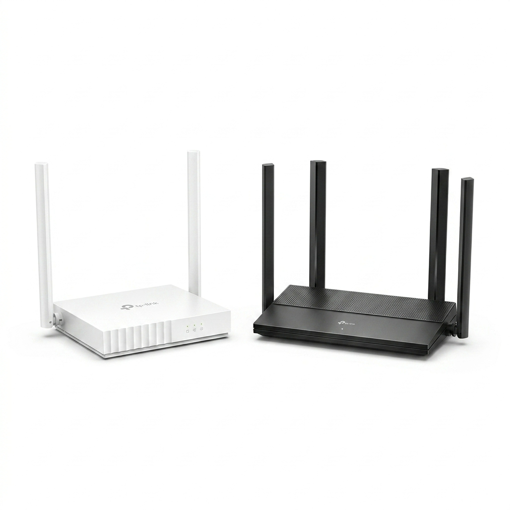 Roteadores Básico, Gigabit e Dual Band