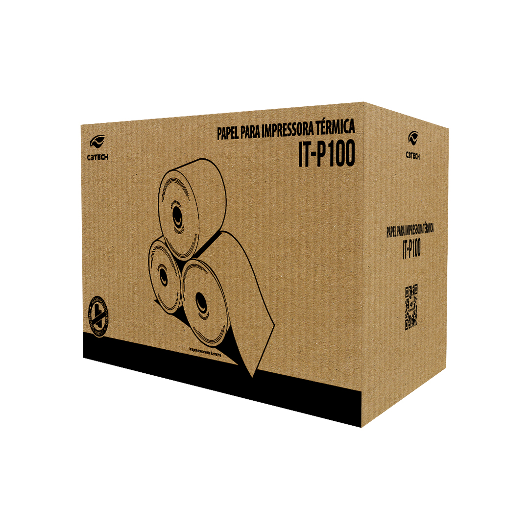 Bobina Térmica para Cupom 80x40 – Papel Térmico para Impressoras de Cupom Fiscal - Imagem 2
