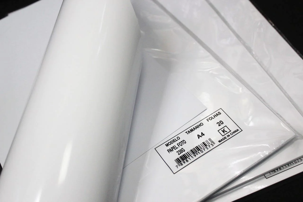 Papel Fotográfico Glossy A4 230g - Imagem 3