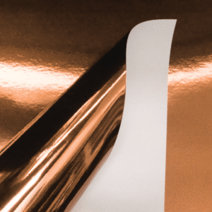 Papel Artesanato 230g Cobre Laminado