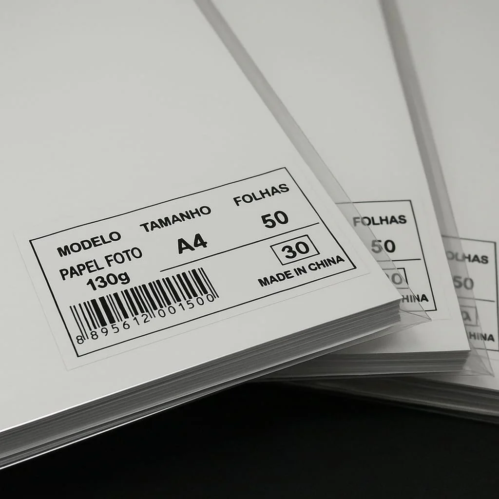 Papel Fotográfico Glossy A4 130g