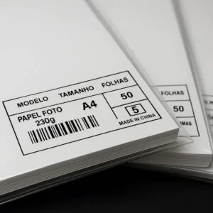 Papel Fotográfico Glossy A4 230g